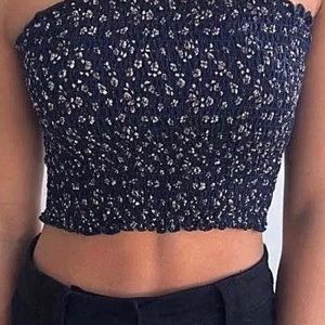 John Galt Rouged flower print tank top